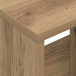 vidaXL Étagère à magazines Chêne artisanal 68 5 x 30 x 45 cm