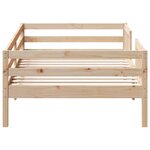 vidaXL Cadre de lit sans matelas 100x200 cm bois massif de pin