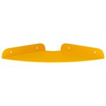 vidaXL Étagère Flottante d'Angle 4 pc Jaune moutarde 18 x 18 x 2 cm