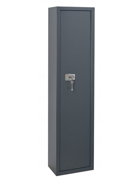 THIRARD - Armoire à fusils Brissac  fermeture par clé  2 pênes  capacité de 5 fusils - THIRARD