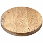 vidaXL Dessus de table 140x60x4 cm bois de chêne massif ovale