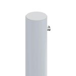 vidaXL Auvent latéral rétractable Crème 160x1200 cm