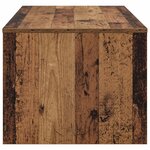 vidaXL Table basse Bois ancien 100 x 50 x 40 cm Bois d'ingénierie