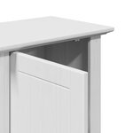 vidaXL Armoire murale de salle de bain BODO blanc 44x30x60 cm