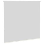 vidaXL Store enrouleur occultant blanc cassé largeur du tissu 141 6 cm