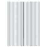 vidaXL Armoire Murale 66 x 34 5 x 90 cm Bois d'ingénierie Blanc