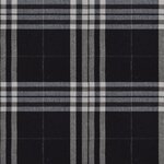 vidaXL Fauteuil avec coussin Noir Tissu