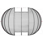 vidaXL Dôme de tente de piscine Transparent 640 x 432 x 205 cm PVC