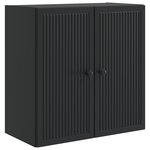 vidaXL Armoire Murale Noir 59 x 31 x 60 cm Bois d'ingénierie