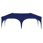 vidaXL Tente de fête pop-up 575 x 288 x 245 cm Bleu Tissu Oxford
