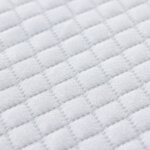 vidaXL Coussins de Matelas Blanc 120 x 200 cm