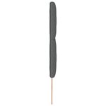 vidaXL Tête de lit avec des lumières à LED Réglable Gris 180 cm tissu