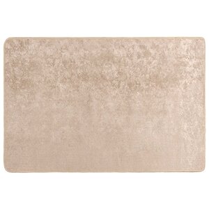 vidaXL Coureur de Tapis MARSA Beige 100 x 150 cm Polyester et PVC