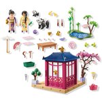 PLAYMOBIL 71762 - Specials Jardin asiatique avec deux personnages et pandas