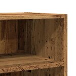 vidaXL Buffet vieux bois 57x35x70 cm bois d'ingénierie