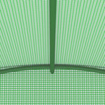 vidaXL Serre 9 m² 4 5x2x2 m