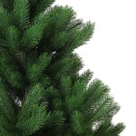 vidaXL Sapin de Noël artificiel Nordmann pré-éclairé vert 210 cm