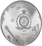 Pièce de monnaie en Argent 2 Dollars g 31.1 (1 oz) Millésime 2025 TOWN MUSICIANS OF BREMEN