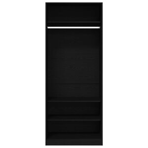 vidaXL Armoire Chêne artisanal 80 x 50 x 200 cm Bois d'ingénierie