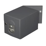 Boîte aux lettres Soléa  2 portes Gris anthracite aspect sablé REN 0206MS