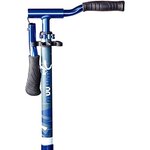 muuwmi 551 - Aluminium Trottinette Deluxe 205 mm gris-Bleu