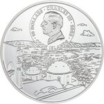 Pièce de monnaie en Argent 10 Dollars g 62.2 (2 oz) Millésime 2025 Architectures of the World SANTORINI