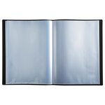 Protège-documents A4 Polypro 30 pochettes 60 vues Noir EXACOMPTA