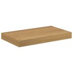 vidaXL Étagère Murale 4 Pièces Marron 40 x 23 5 x 4 cm Bois d'ingénierie
