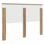 vidaXL Tête de lit Chêne artisanal 160 cm Bois d'ingénierie