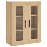 vidaXL Armoire murale chêne sonoma 69 5x34x90 cm