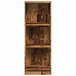 vidaXL Bibliothèque vieux bois 40x24x109 cm bois d'ingénierie