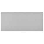 vidaXL Tapis de couloir Gris clair 50x100 cm