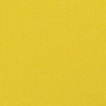 vidaXL Canapé à 2 places Jaune clair 120 cm Tissu