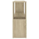 vidaXL Bibliothèque Chêne Sonoma 100x24x63 cm Bois d'ingénierie