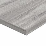 vidaXL Étagères murales 4 Pièces sonoma gris 60x40x1 5 cm bois ingénierie