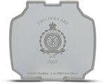 Pièce de monnaie en Argent 2 Dollars g 31.1 (1 oz) Millésime 2024 Transformers Heads STARSCREAM
