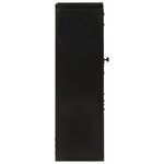 vidaXL Armoire de salle de bain 40x27x90 cm fer et bois de manguier