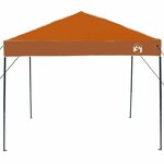 vidaXL Tente à auvent pop-up Orange 250 x 250 cm tissu
