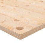 vidaXL Dessus de bureau 110x60x2 5 cm bois massif de pin