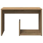 vidaXL Table d'appoint chêne artisanal 59x36x38 cm bois d'ingénierie