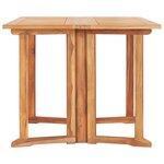 vidaXL Ensemble à manger d'extérieur pliable 7 Pièces Bois solide de teck