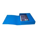 Boite De Classement Exabox Dos 60mm Carte Lustrée Scotten - A4 - Couleurs Assorties - X 10 - Exacompta