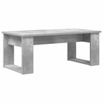 vidaXL Ensemble de tables basses 2 Pièces Gris béton Bois d'ingénierie