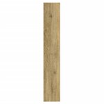 vidaXL Panneaux muraux Aspect bois Marron PVC 4 12 m²