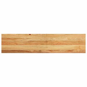 vidaXL Marches d'escalier 2 Pièces marron clair 110x30x2 cm chêne massif