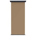 vidaXL Store latéral de balcon 80 x 250 cm 100  polyester fer acier