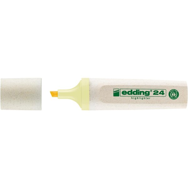 Surligneur 24 Ecoline Jaune pastel 2-5 mm EDDING