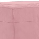 vidaXL Repose-pied Rose 70x55x41 cm Velours