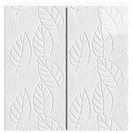 vidaXL Armoire Murale 59 x 31 x 60 cm Bois d'ingénierie Blanc brillant
