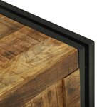 vidaXL Boîte de Rangement 50 x 50 x 50 cm bois de manguier brut